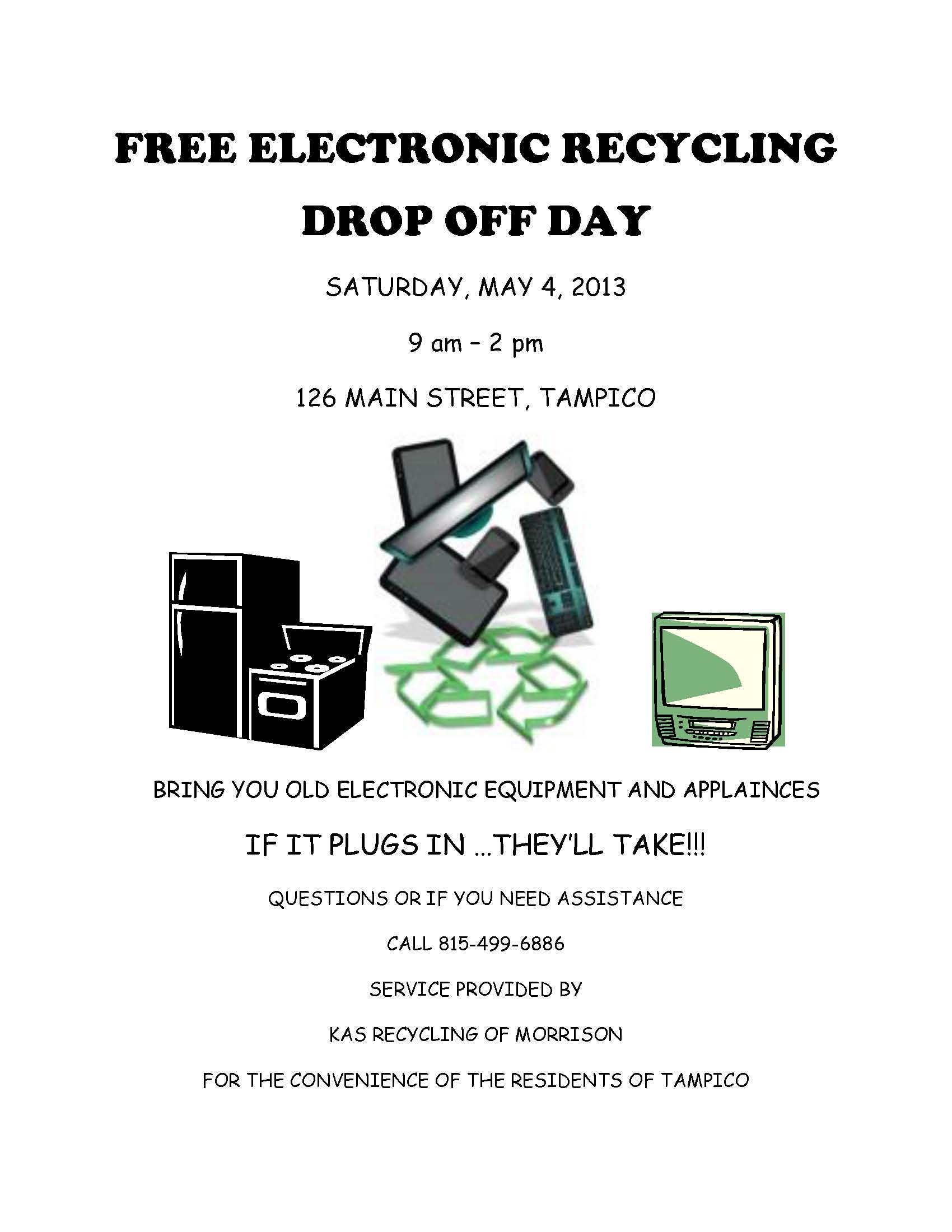 FREE ELECTRONIC RECYCLING