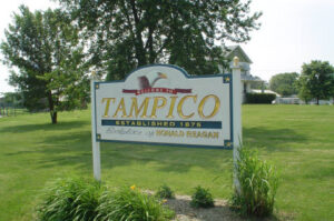 Welcome to Tampico IL sign